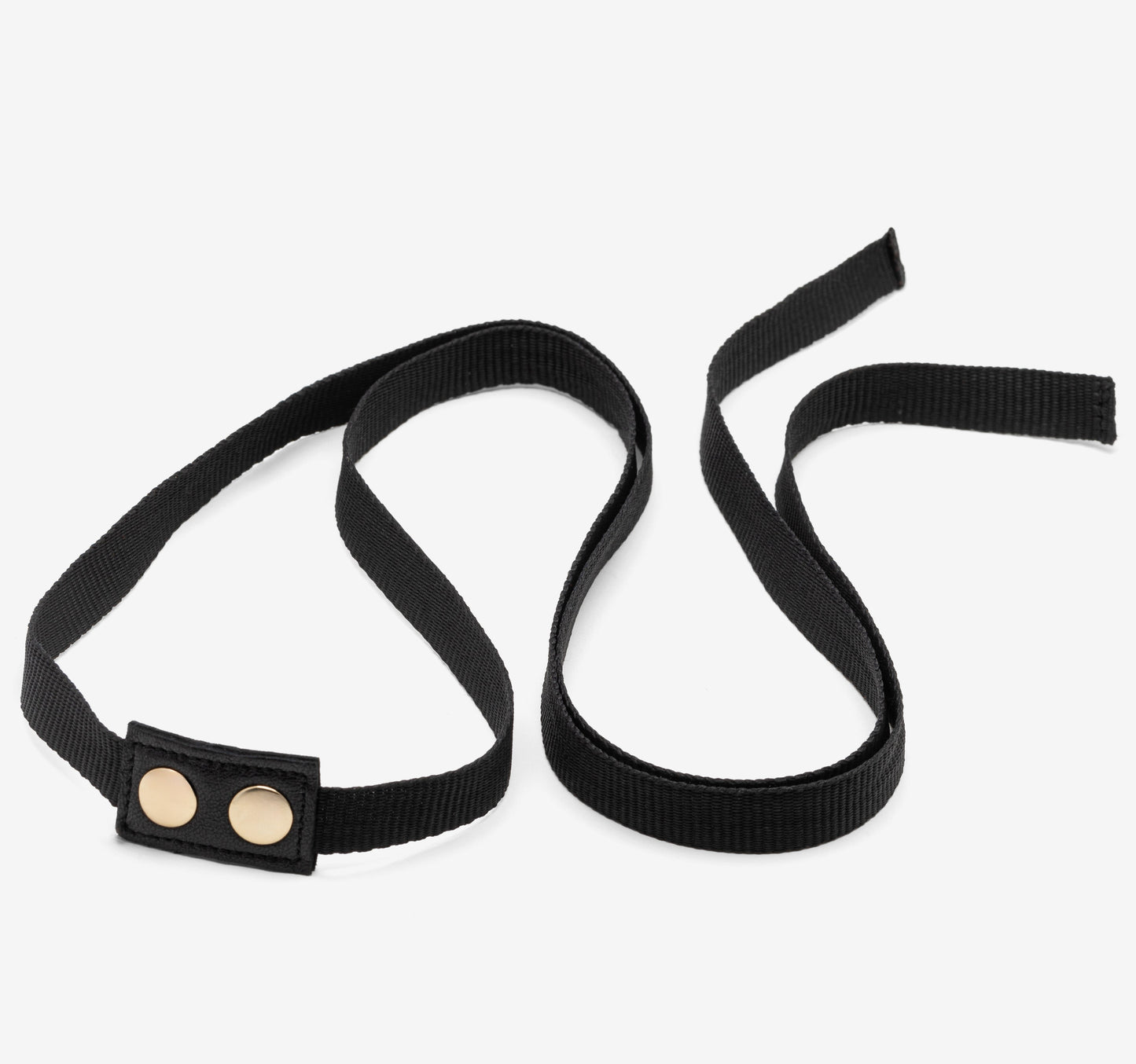 Black ballerina with black ribbon