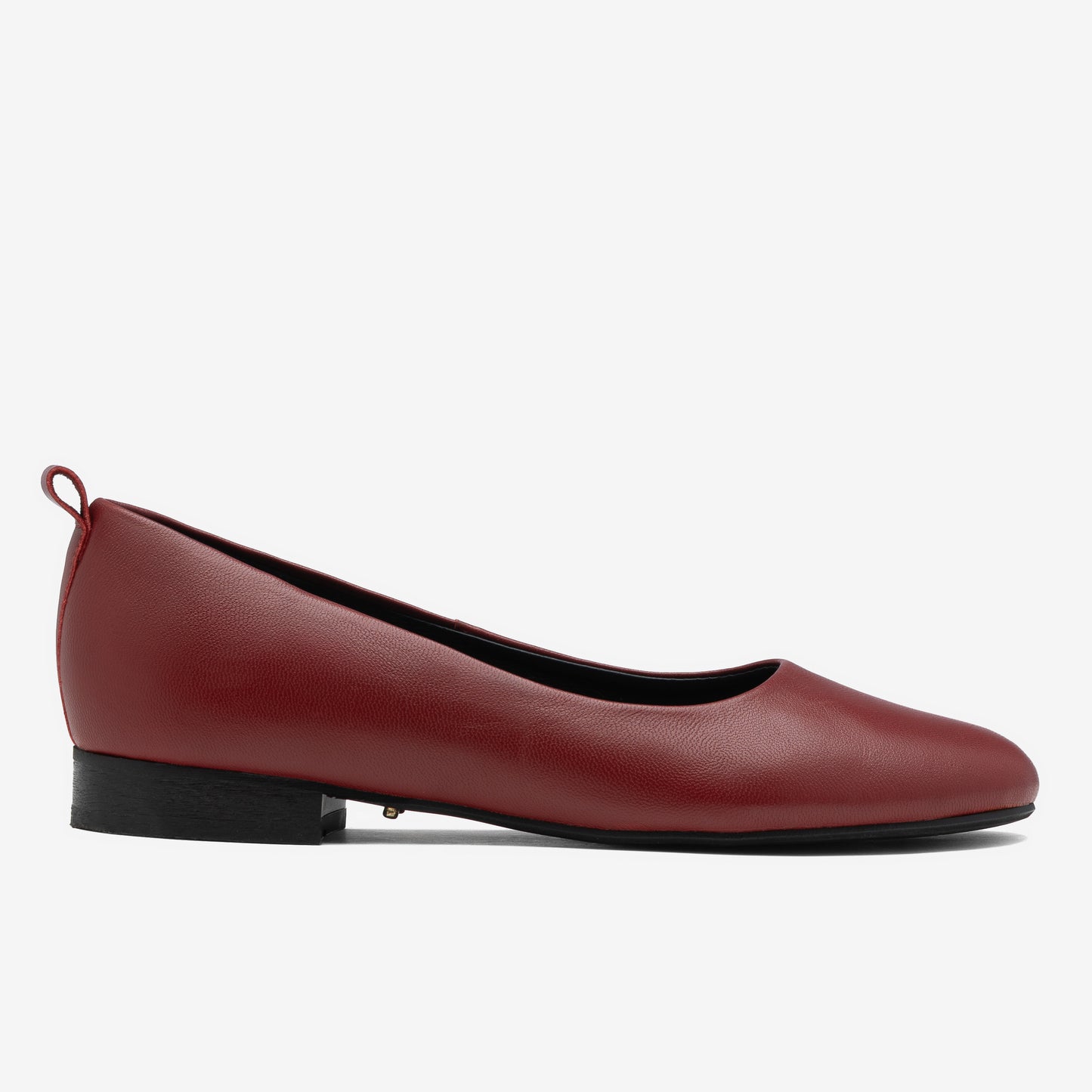 Bordowa balerina baza
