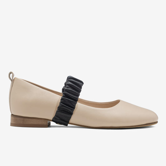Kremowa balerina