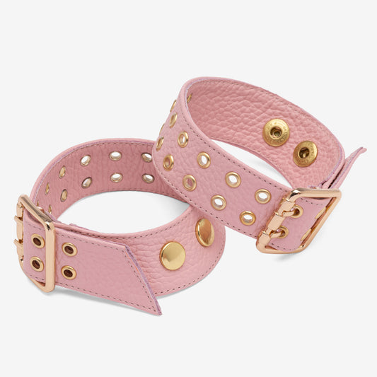 Pink double buckle